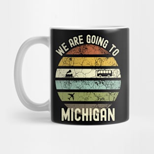 We Are Going To Michigan, Family Trip To Michigan, Road Trip to Michigan, Holiday Trip to Michigan, Family Reunion in Michigan, Holidays in Mug